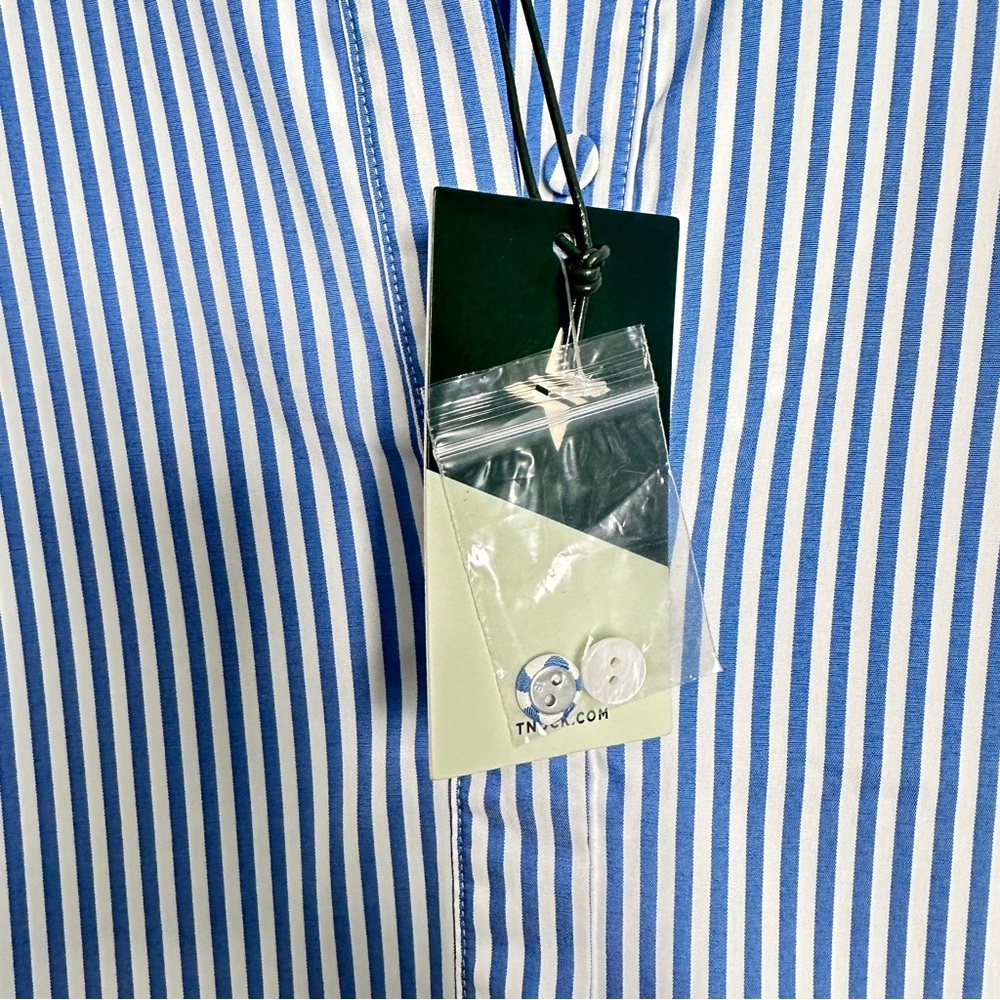 TUCKERNUCK Blue Stripe Royal Shirt Dress Various Sizes NEW - Picture 9 of 13